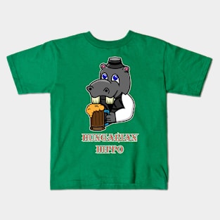 Hungarian Hippo Kids T-Shirt